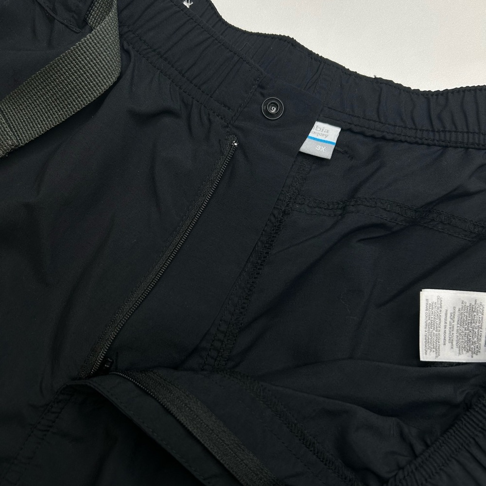 Columbia Womens Belted Cargo Shorts Size 3X Black Outdoor Hiking Active‎ 40x6 - Picture 8 of 11
